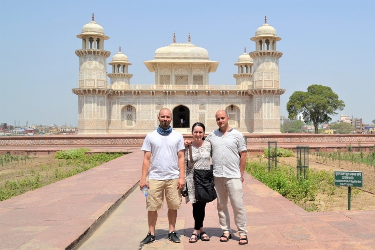 Wycieczka po AgrzeTaj Mahal, Fatehpur Sikri, Grobowiec Akbara (samochód + przewodnik)