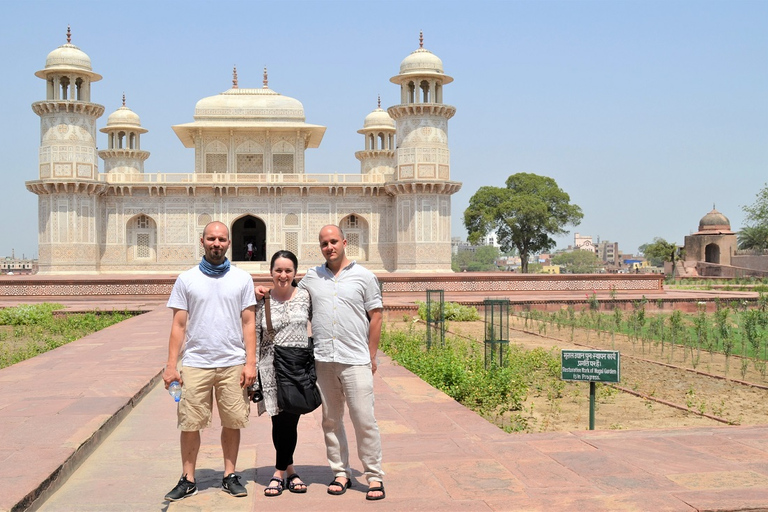 Agra City Tour Taj Mahal, Agra Fort, Baby Taj and Mehtabh Bagh(Car + Guide)