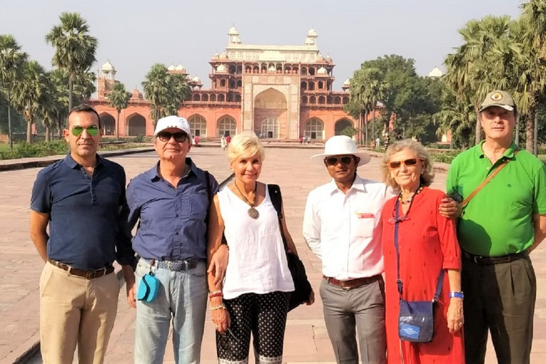 Agra City Tour Taj Mahal, Agra Fort, Baby Taj and Mehtabh Bagh(Car + Guide)