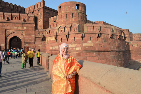 Stadsrundtur i AgraTaj Mahal, Agra Fort och Baby Taj (Bil + Guide)