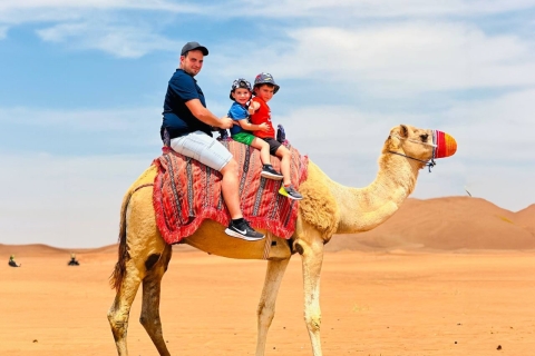 Dubái: tour nocturno de safari en camello de 6 horas con cena de barbacoaSafari en camello de 60 minutos y cena de barbacoa con traslado privado