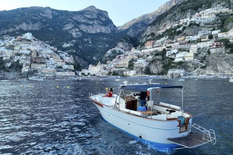 From Positano/Praiano: 1h 30 min Private Sunset Cruise