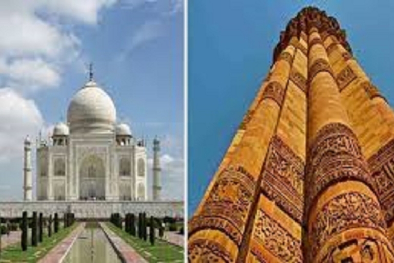 Visita Delhi y la Vieja Delhi, al día siguiente Taj Mahal con trasladoVisita Delhi y al día siguiente Taj Mahal con traslado en coche sedán