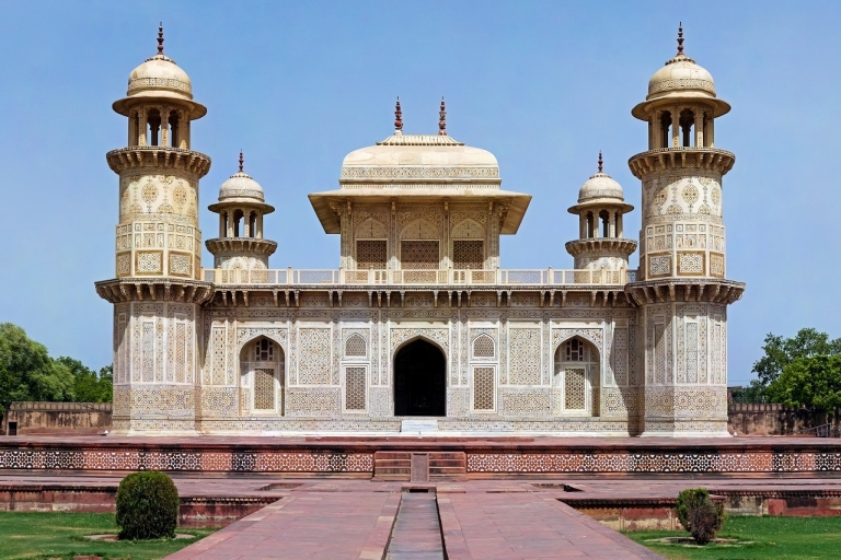 Z Delhi: jednodniowa wycieczka samochodem do Taj Mahal i fortu Agra