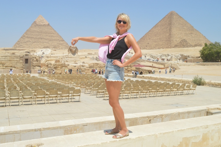 Kair: Prywatna wycieczka Odwiedź piramidy i Muzeum Cywilizacji