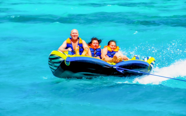 Visit From Sharm Parasailing, Glass Boat, Watersports, and Lunch in Sharm El Sheikh