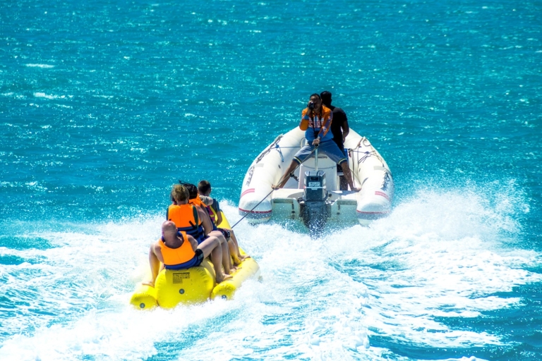 Z Sharm: parasailing, szklana łódź, łódź bananowa i lunch
