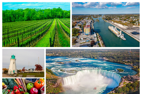 Tour di guida audio per smartphone della penisola del Niagara