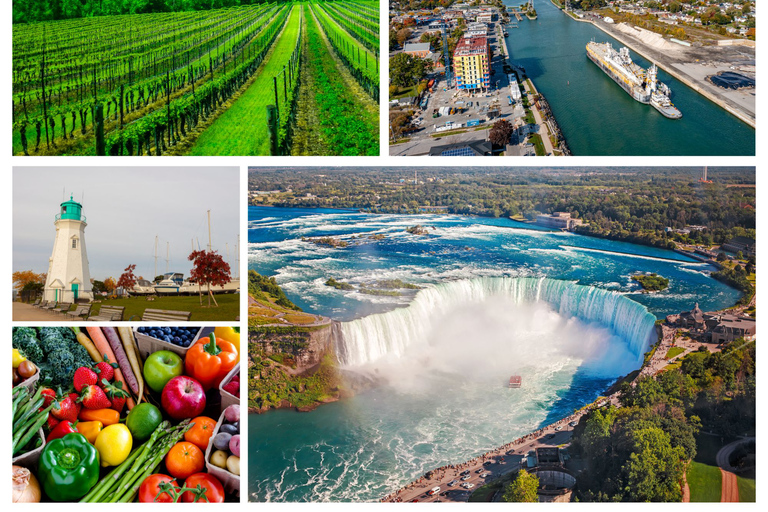 Tour di guida audio per smartphone della penisola del Niagara