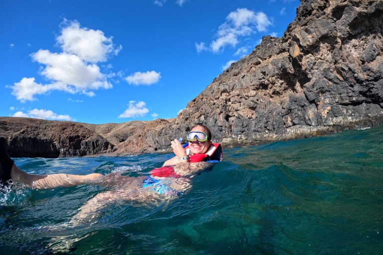Plongée avec masque et tuba avec le guide Fuerteventura