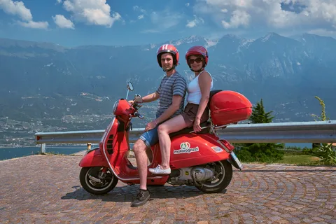 Malcesine: Lake Garda self-guided Vespa tour