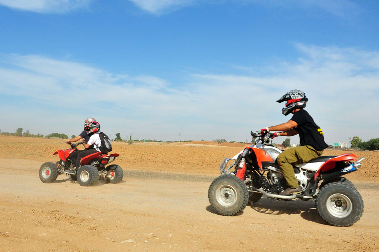 Agadir ou Taghazout: quadriciclo na praia e nas dunas de areia com chá