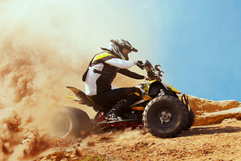 Agadir oder Taghazout: Strand und Sanddünen-Quad-Biking mit Tee