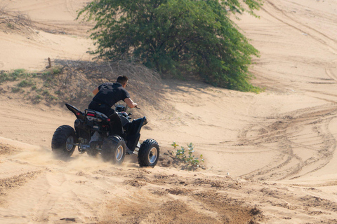 Agadir oder Taghazout: Strand und Sanddünen-Quad-Biking mit Tee