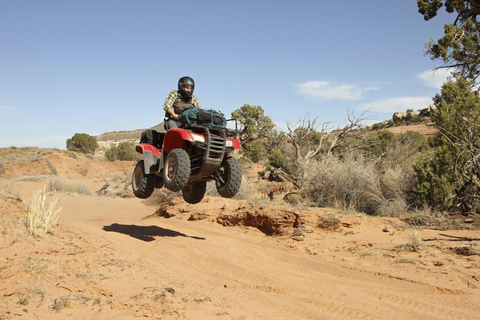 Agadir oder Taghazout: Strand und Sanddünen-Quad-Biking mit Tee