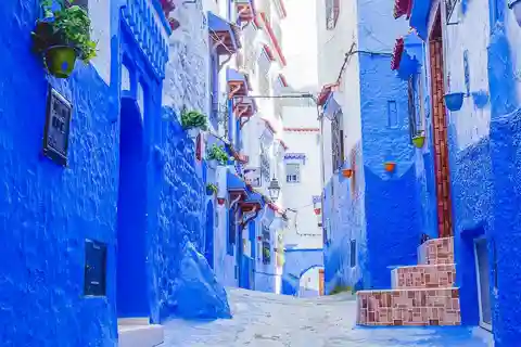 De Marrakech: viagem de 3 dias para Chefchaouen via Rabat