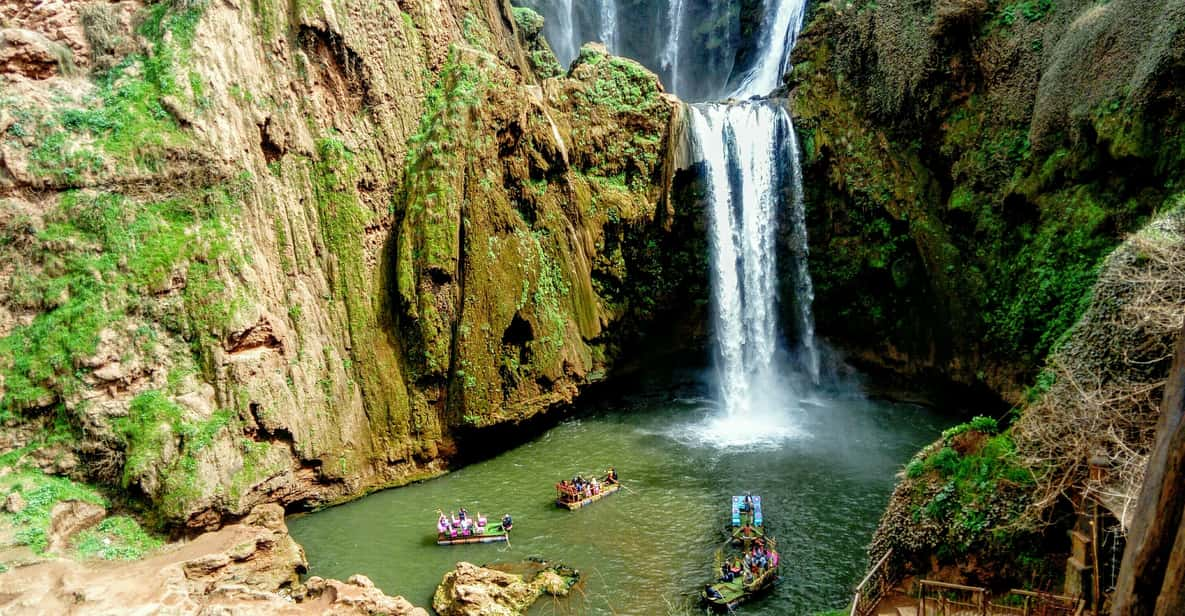 Marrakech: Ouzoud Waterfalls Guided Day Trip With Boat Ride | GetYourGuide