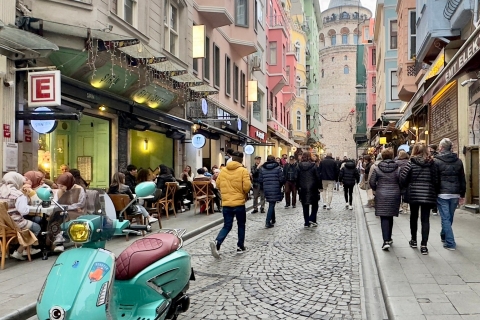 Nowoczesne miasto w Stambule: Taksim do Galaty z tajnymi przejściami