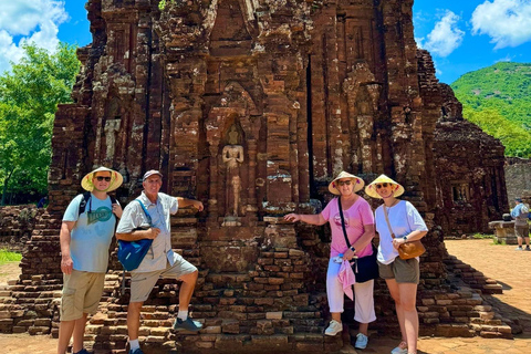 Fantastisk My Son Holyland solnedgång och båttur till Hoi An Ancient