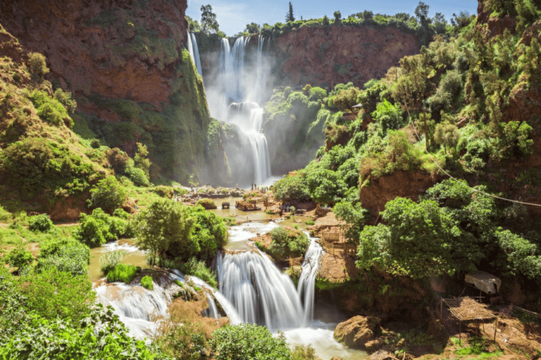 Ouzoud-watervallen vanuit Marrakesh met boottochtGroep - Gedeelde Tour naar Ouzoud