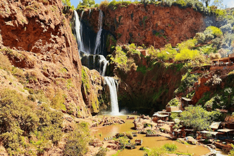 Ouzoud-watervallen vanuit Marrakesh met boottochtGroep - Gedeelde Tour naar Ouzoud