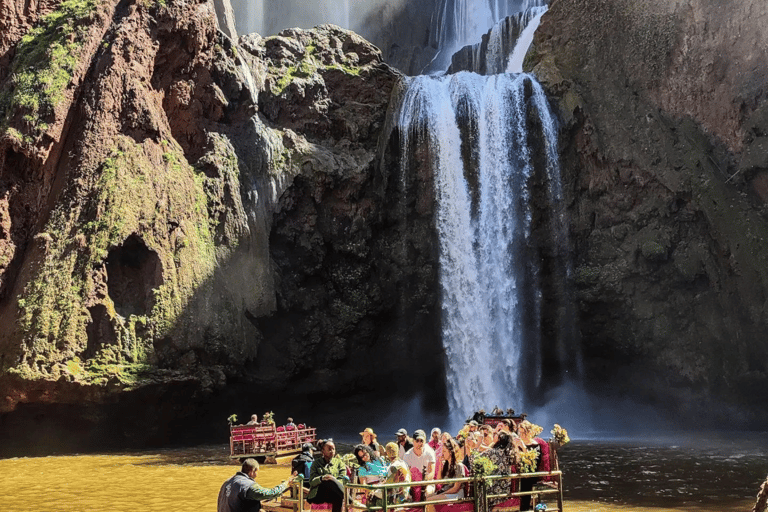 Ouzoud Waterfalls from Marrakech with Boat Ride Private Tour to Ouzoud