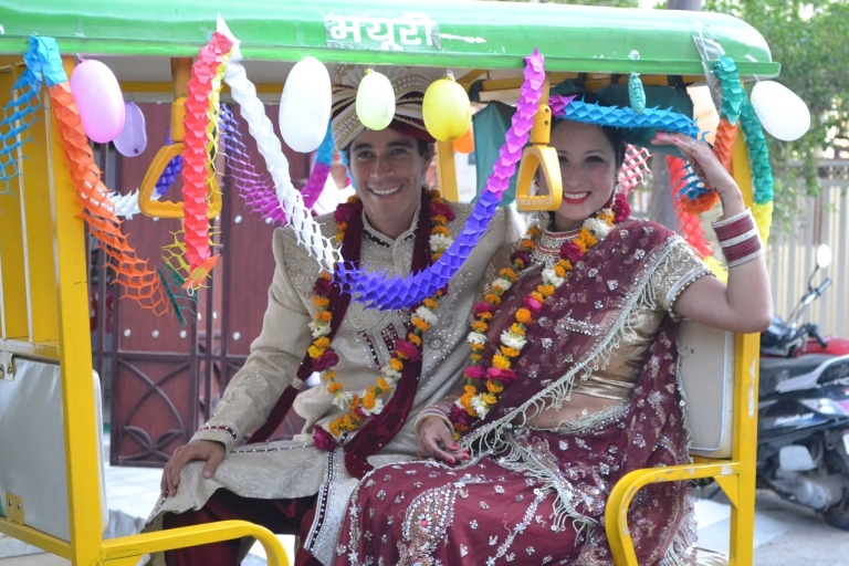 Visite de la ville d'Agra en Tuk Tuk ou en E RickshawVisite de la ville d'Agra en E Rickshaw