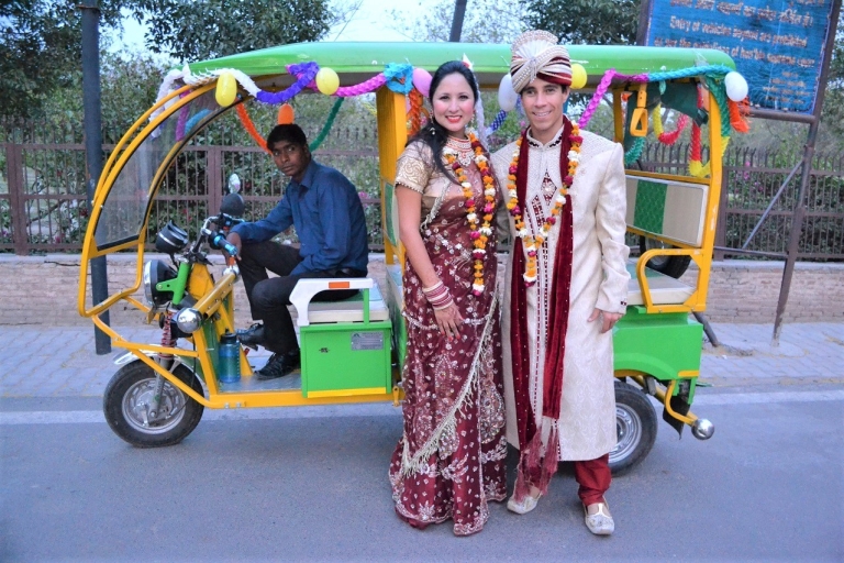 Stadstour door Agra per Tuk Tuk of E-riksjaStadstour door Agra door E Rickshaw