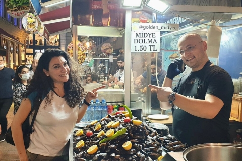 Visite culinaire d'Istanbul : Taverne locale et cuisine de rue gastronomique