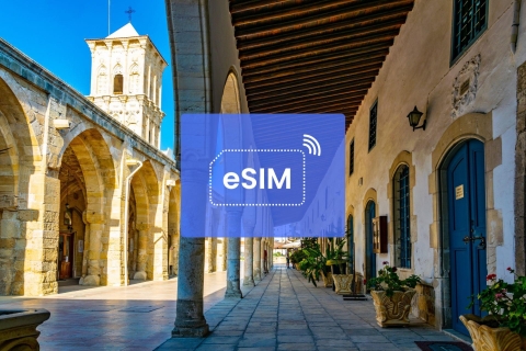 Larnaka: Cypr/Europa Plan danych mobilnych w roamingu eSIM1 GB/ 7 dni: tylko Cypr