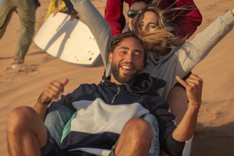 Thrilling Desert Adventure: Sand Surfing Tour From Agadir