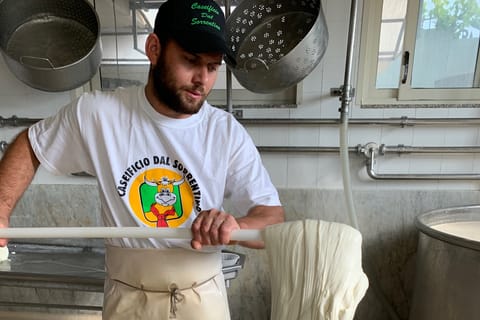 Naples: Mozzarella Making & Tasting with a Local Family