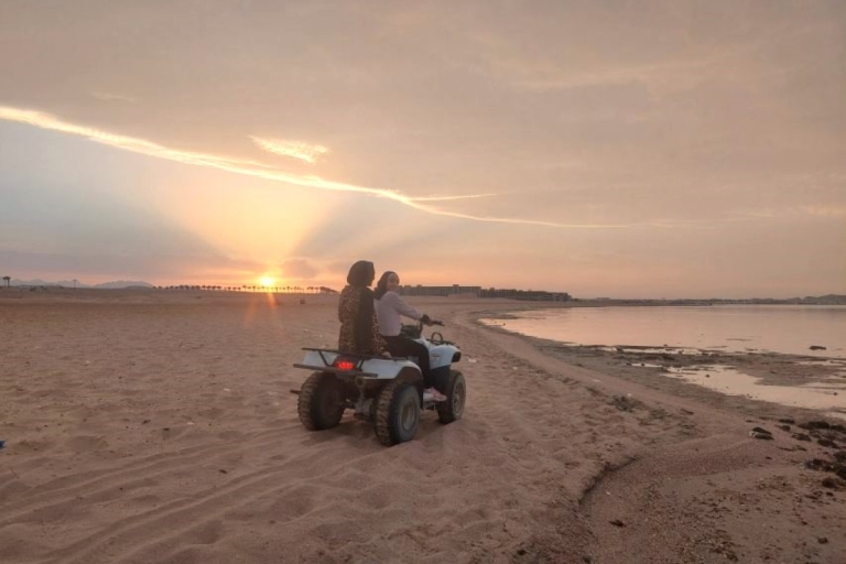 Hurghada : balade en quad au coucher du soleilQuad pour deux