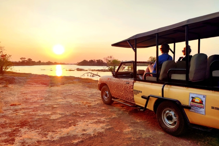 Chutes Victoria : Safari en voitureVisite privée