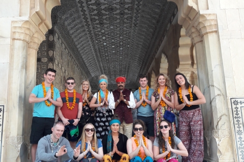 Błoga prywatna całodniowa wycieczka po Heritage Pink City Jaipur