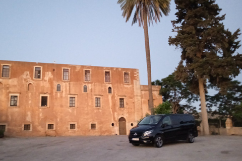 Crete: Private Transfer to/from Ports & Airports by Mercedes One-Way Transfer between Chania/Heraklion & South Rethymno