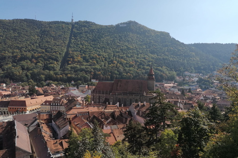 Depuis Bucarest : Transfert privé de l'aéroport OTP à Brasov