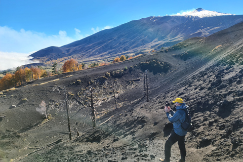 Etna Nord : Zone du sommet et cratères de 2002Etna Nord : Zone du sommet et Cratères de 2002