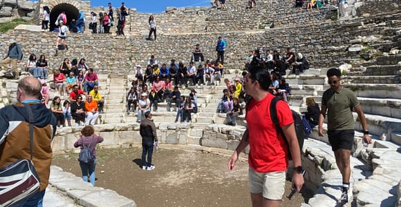 3-hour Ephesus and Terrace Houses Tour Kusadasi Cruiser Only