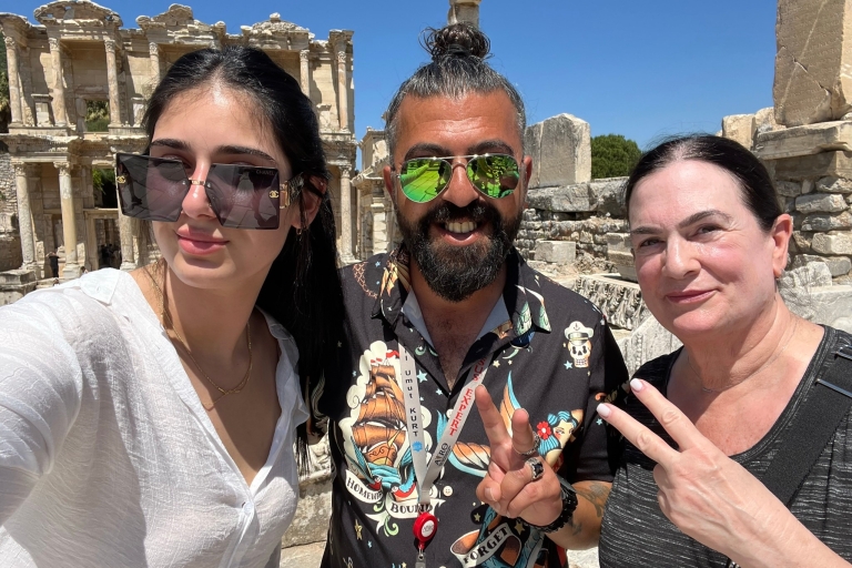 3-godzinna wycieczka do Efezu i domów tarasowych z portu Kusadasi