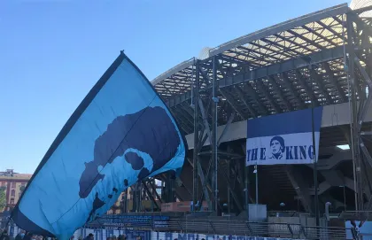 Neapel: Maradona Stadion Hooligan Walk (nur extern)