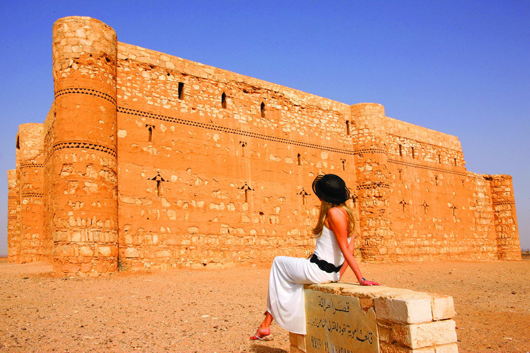 Visite de la ville d'Amman et des châteaux du désert (8 heures)