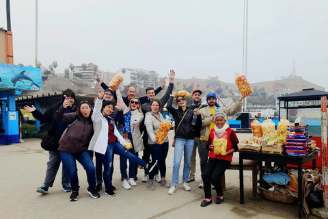 Lima: Tour Cores e Sabores (Tour gastronômico e artístico)Excursão com serviço de busca no hotel