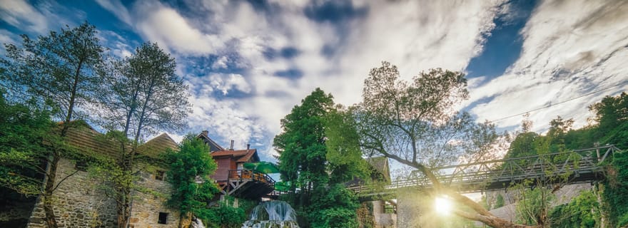 Excursion privée d'une journée Zagreb-Parc national des lacs de Litvice