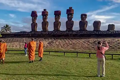 2 tour de medio día y 1 tour de día completo | Isla de Pascua