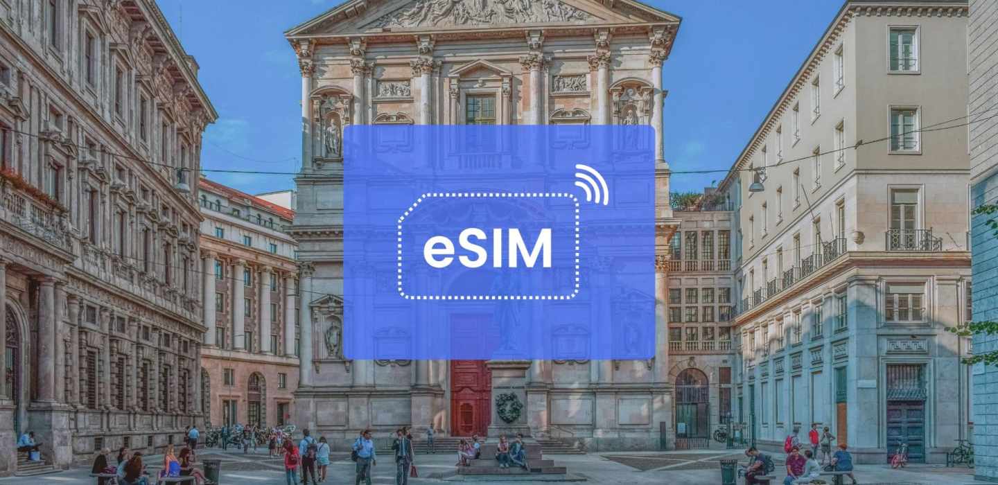 Mailand: Italien/ Europa eSIM Roaming Mobile Datenplan