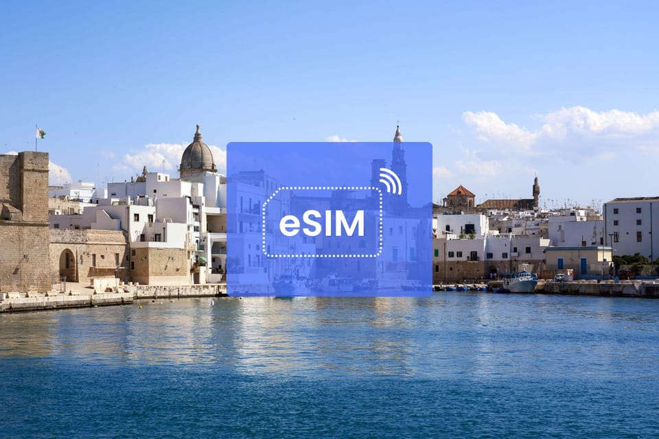 Bari Italia Europa eSIM Roaming Plan de Datos Móviles GetYourGuide