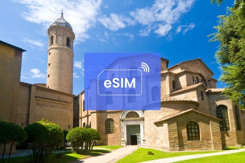Ravenna: Piano Dati Mobile Roaming eSIM Italia/Europa