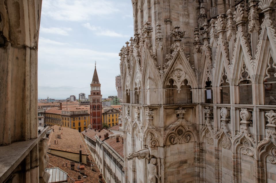 Milão: Duomo e Rooftop Tour sem filas em pequenos grupos