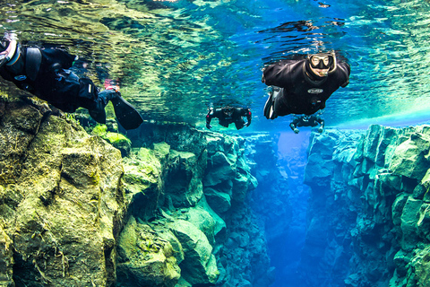 De kloof van Silfra: snorkelavontuur in kleine groepVanuit Þingvellir: rijd zelf naar trefpunt, zonder ophalen